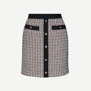 NFS Maje Jivi Tweed Mini Skirt